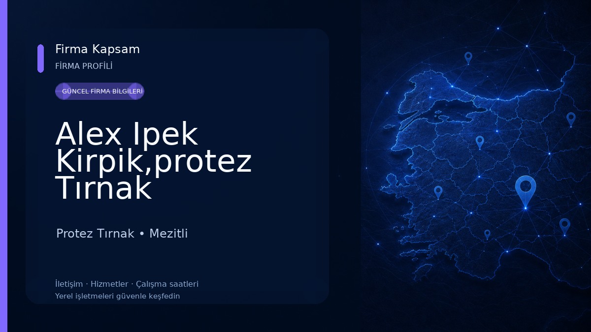 Alex Ipek Kirpik,protez Tırnak Protez Tırnak