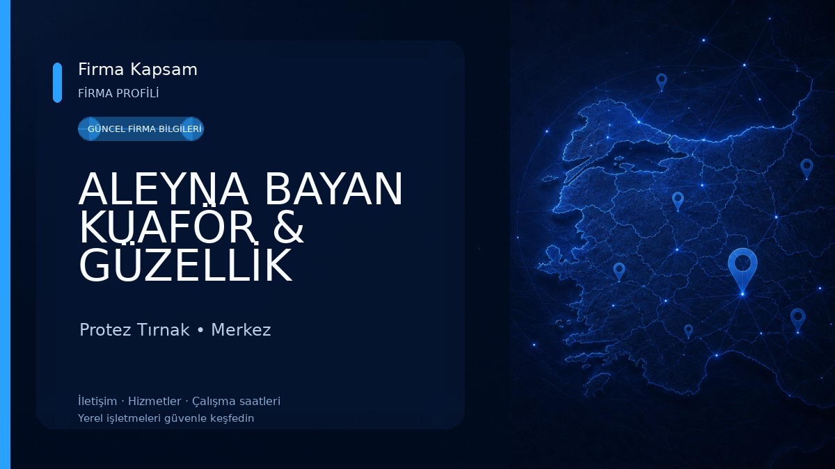 ALEYNA BAYAN KUAFÖR & GÜZELLİK SALONU YALÇIN YILDIRIM Protez Tırnak