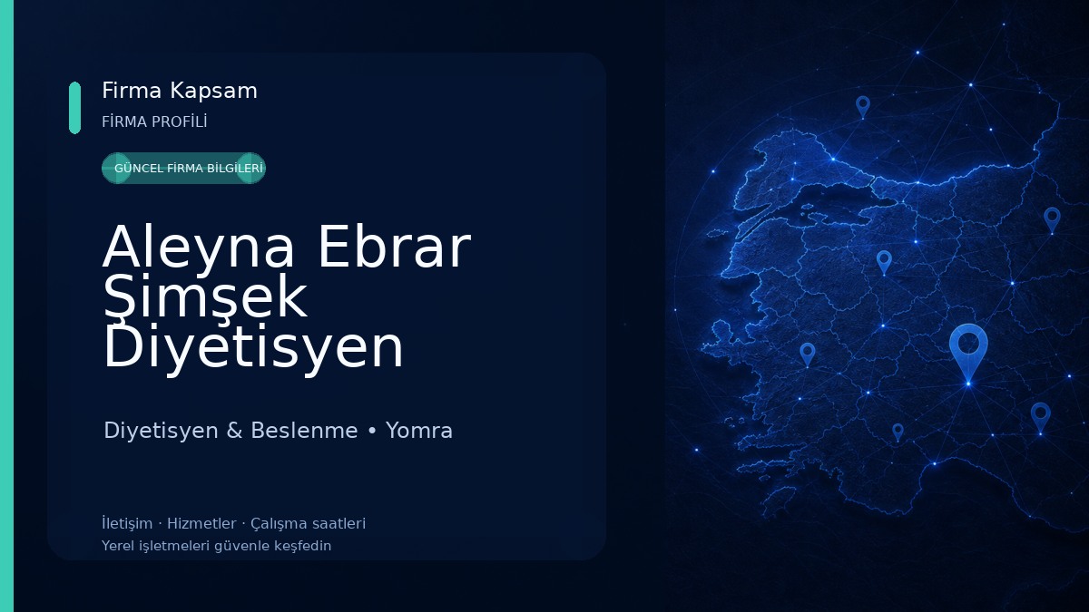 Aleyna Ebrar Şimşek Diyetisyen Diyetisyen & Beslenme