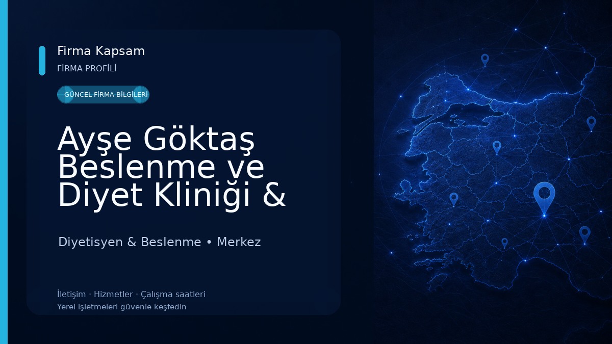 Ayşe Göktaş Beslenme ve Diyet Kliniği & EMS Stüdyo