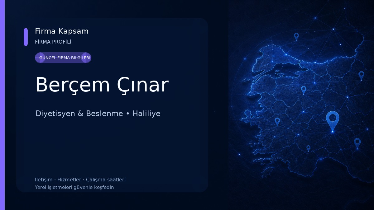Berçem Çınar Diyetisyen & Beslenme
