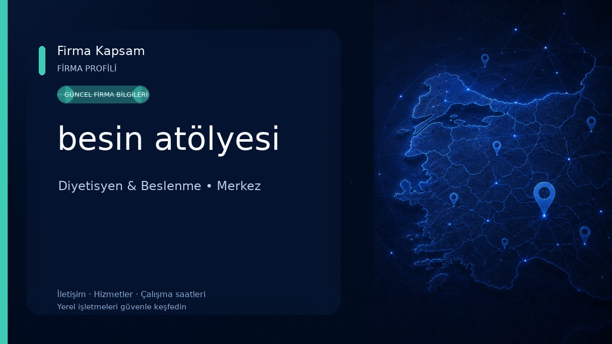 besin atölyesi
