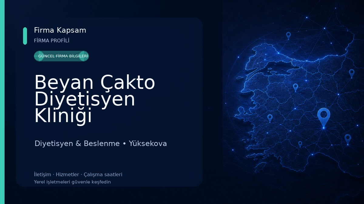 Beyan Çakto Diyetisyen Kliniği Diyetisyen & Beslenme