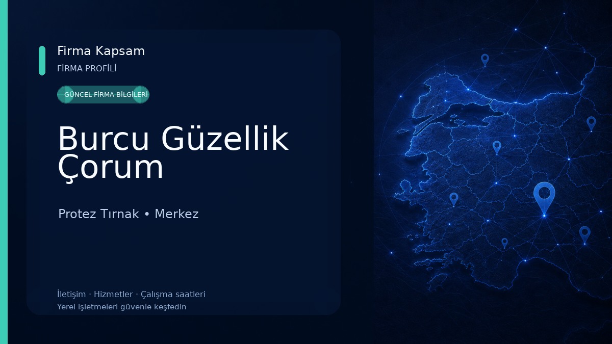 Burcu Güzellik Çorum