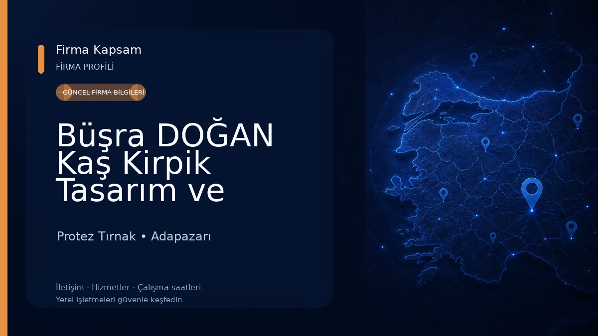Büşra DOĞAN Kaş Kirpik Tasarım ve Güzellik Protez Tırnak