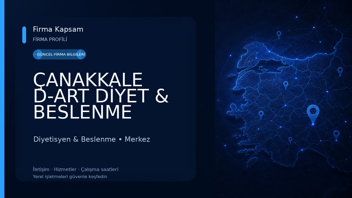 ÇANAKKALE D-ART DİYET & BESLENME