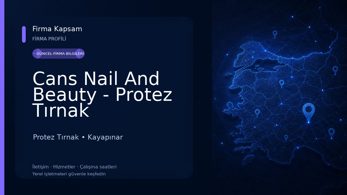 Cans Nail And Beauty - Protez Tırnak Protez Tırnak