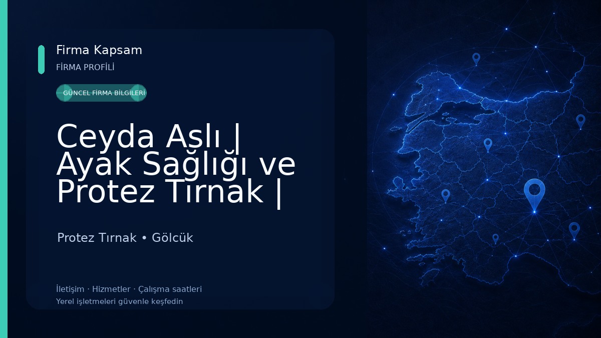 Ceyda Aslı | Ayak Sağlığı ve Protez Tırnak | Nail Studio