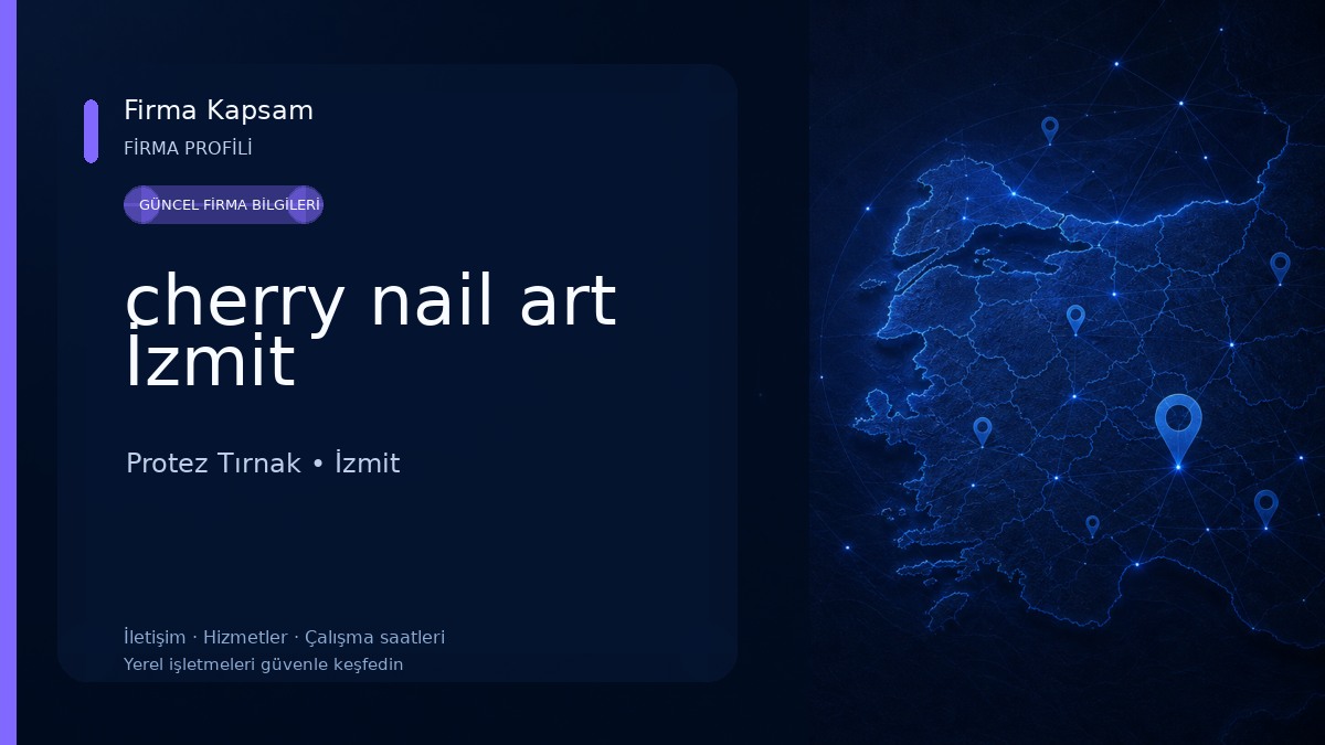 cherry nail art İzmit