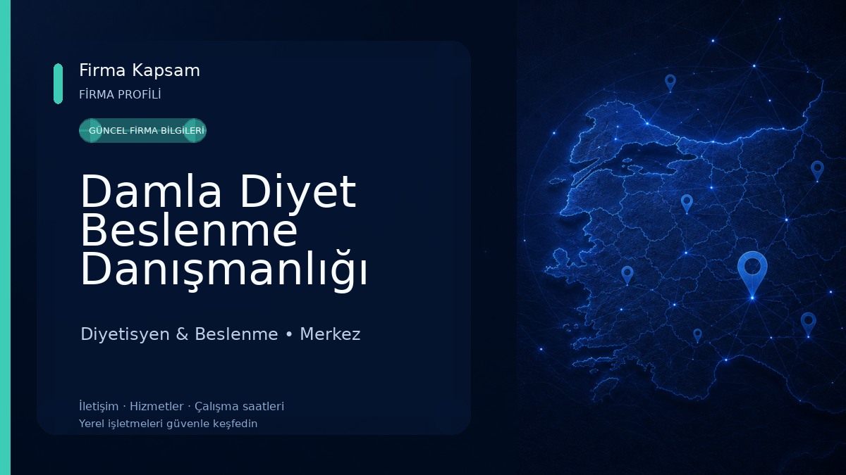 Damla Diyet Beslenme Danışmanlığı Diyetisyen & Beslenme