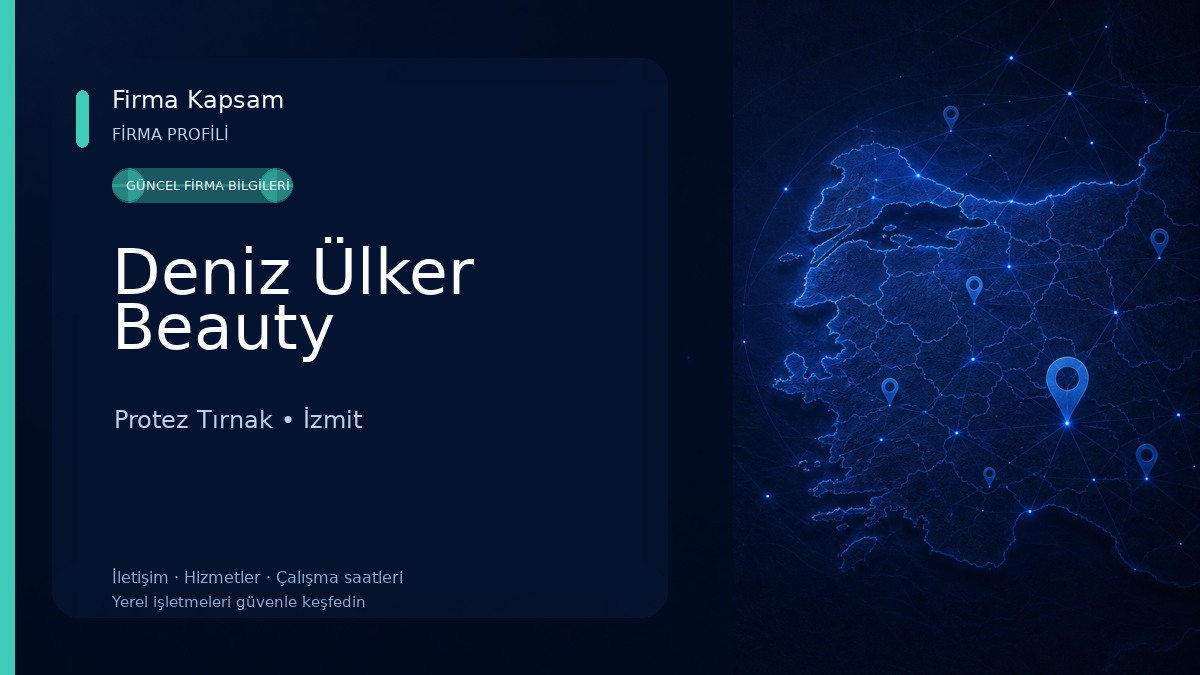 Deniz Ülker Beauty Protez Tırnak