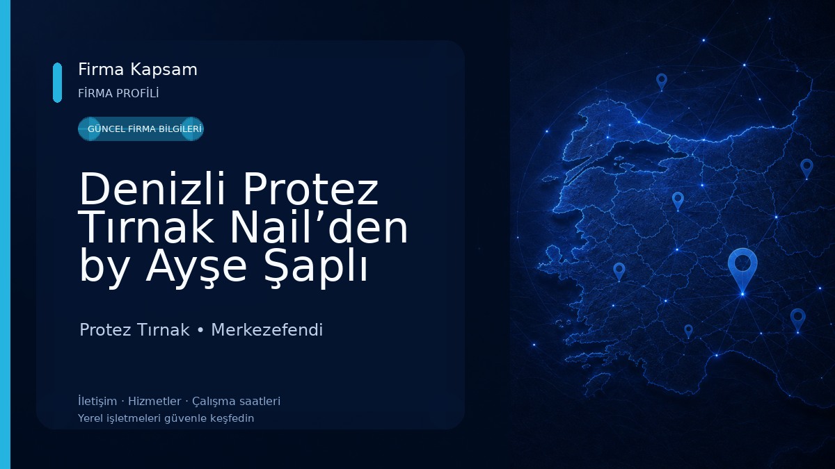 Denizli Protez Tırnak Nail’den by Ayşe Şaplı Protez Tırnak