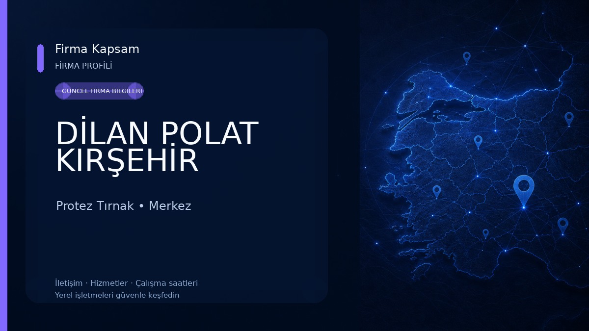 DİLAN POLAT KIRŞEHİR Protez Tırnak