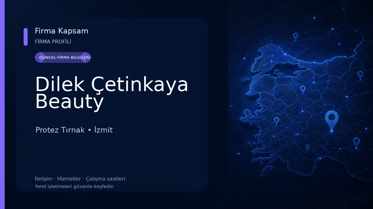 Dilek Çetinkaya Beauty Protez Tırnak