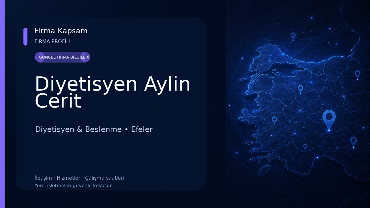 Diyetisyen Aylin Cerit