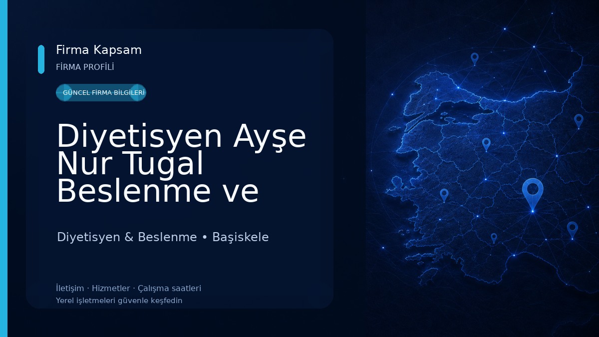Diyetisyen Ayşe Nur Tugal Beslenme ve Diyet Danışmanlığı Diyetisyen & Beslenme