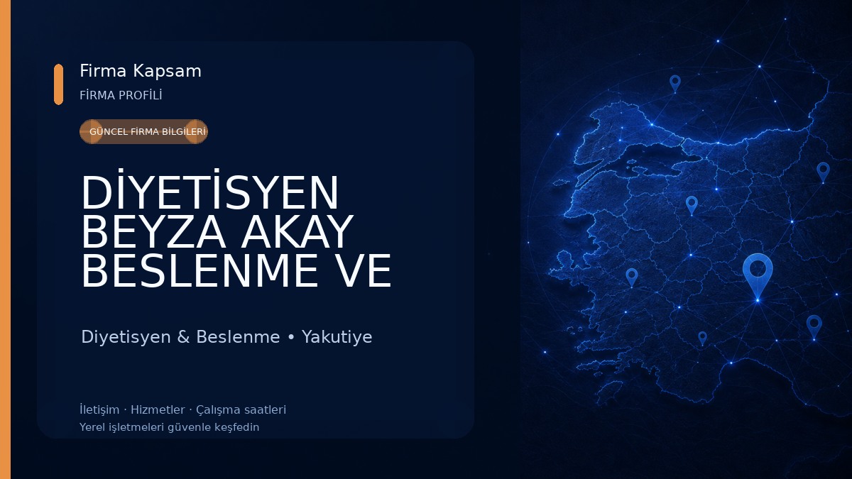 DİYETİSYEN BEYZA AKAY BESLENME VE DİYET DANIŞMANLIĞI Diyetisyen & Beslenme