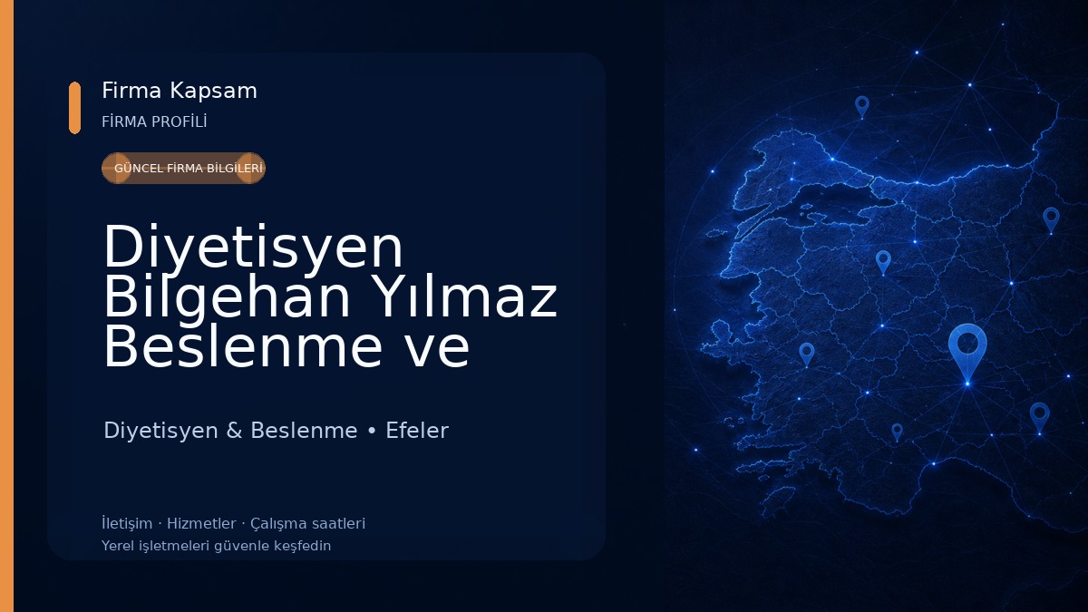 Diyetisyen Bilgehan Yılmaz Beslenme ve Diyet Danışmanlığı