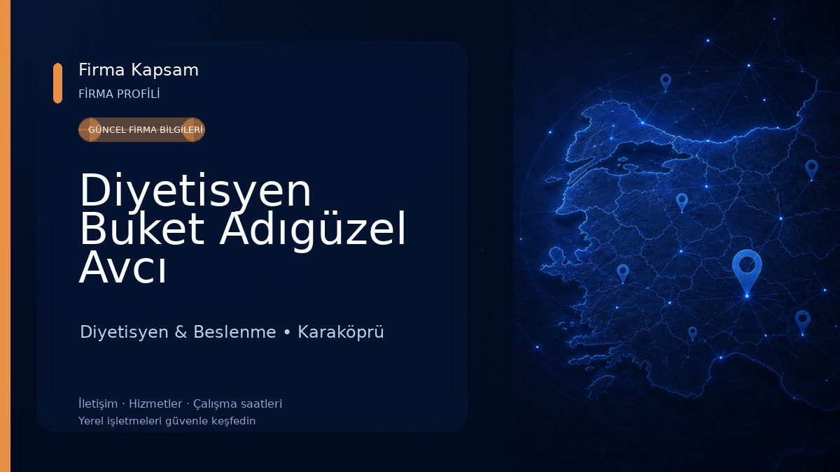 Diyetisyen Buket Adıgüzel Avcı
