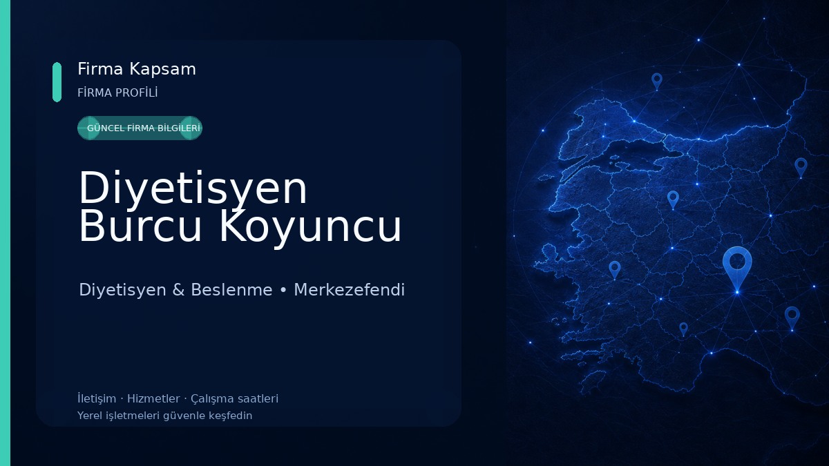 Diyetisyen Burcu Koyuncu Diyetisyen & Beslenme