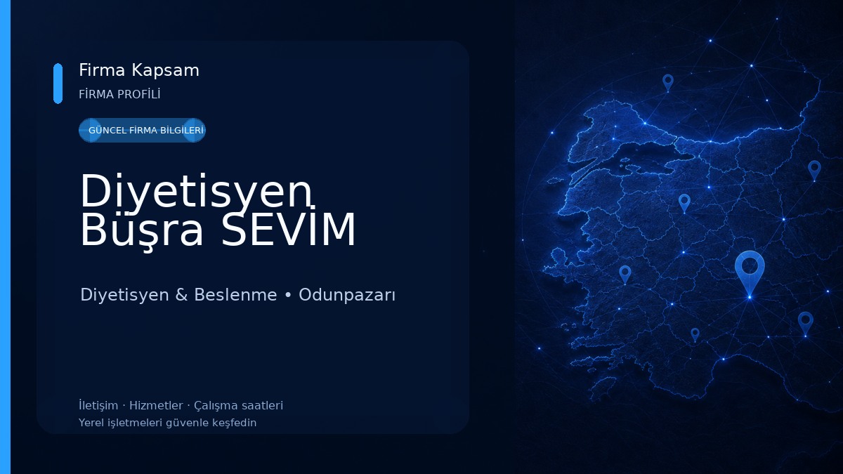Diyetisyen Büşra SEVİM