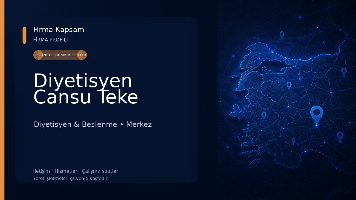 Diyetisyen Cansu Teke