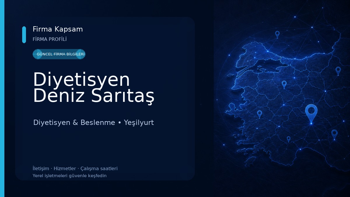 Diyetisyen Deniz Sarıtaş
