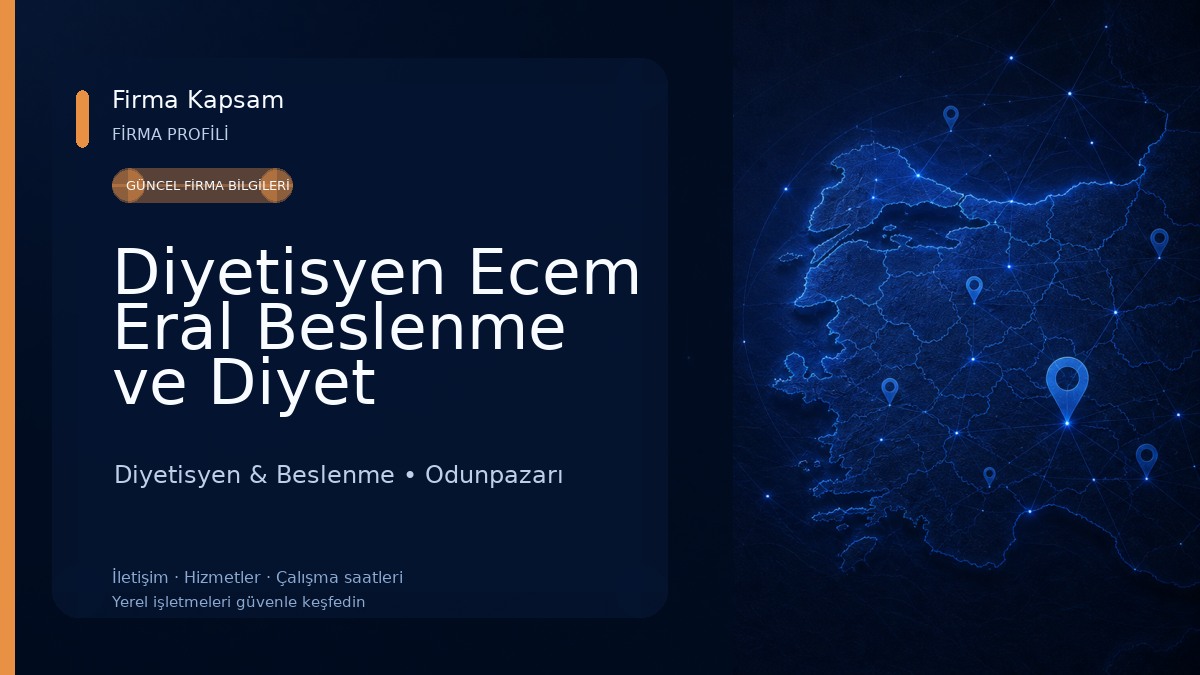 Diyetisyen Ecem Eral Beslenme ve Diyet Danışmanlığı Diyetisyen & Beslenme