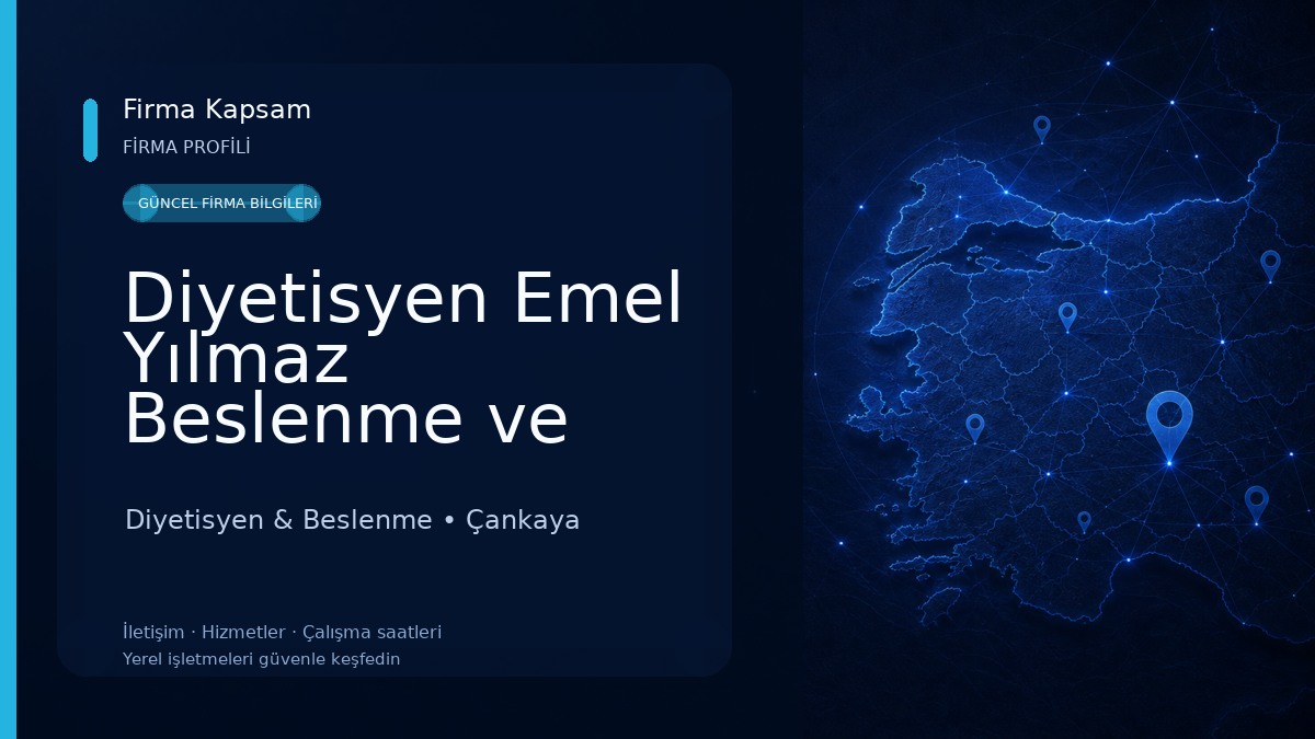 Diyetisyen Emel Yılmaz Beslenme ve Diyet Danışmanlık Merkezi - Ankara Diyetisyen | Çukurambar Diyetisyen | Çankaya Diyetisyen