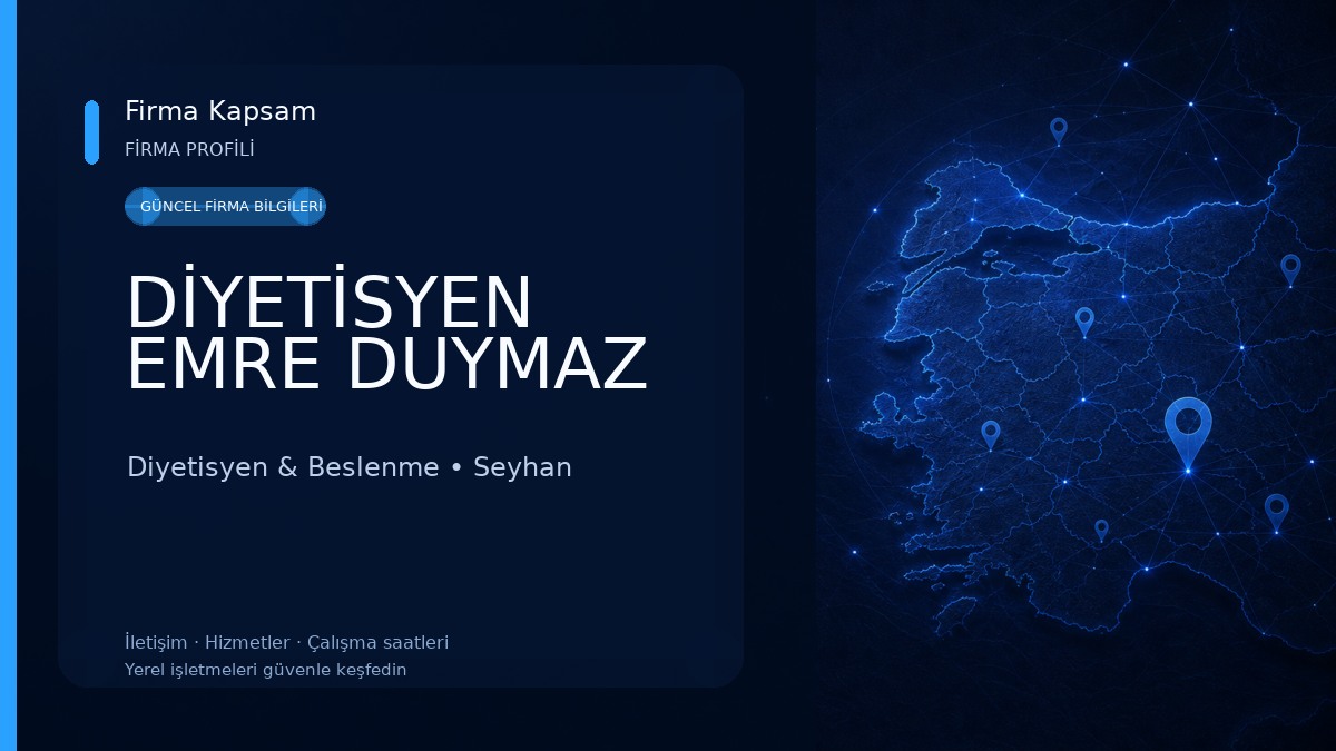 DİYETİSYEN EMRE DUYMAZ