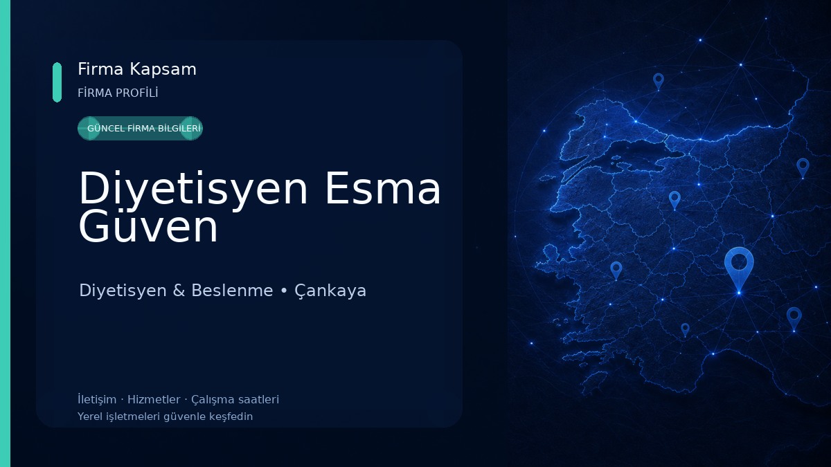Diyetisyen Esma Güven