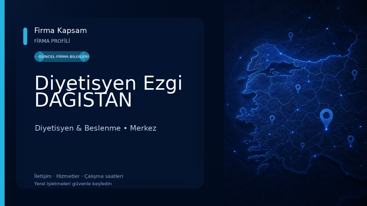 Diyetisyen Ezgi DAĞISTAN