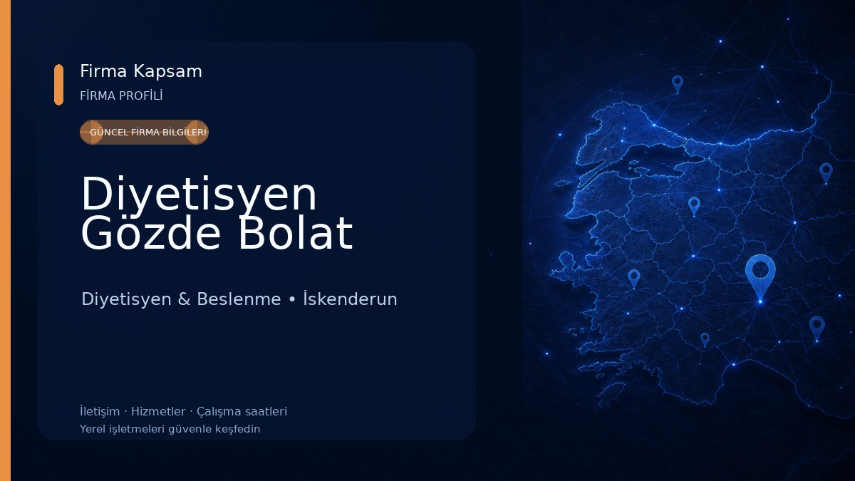 Diyetisyen Gözde Bolat Diyetisyen & Beslenme