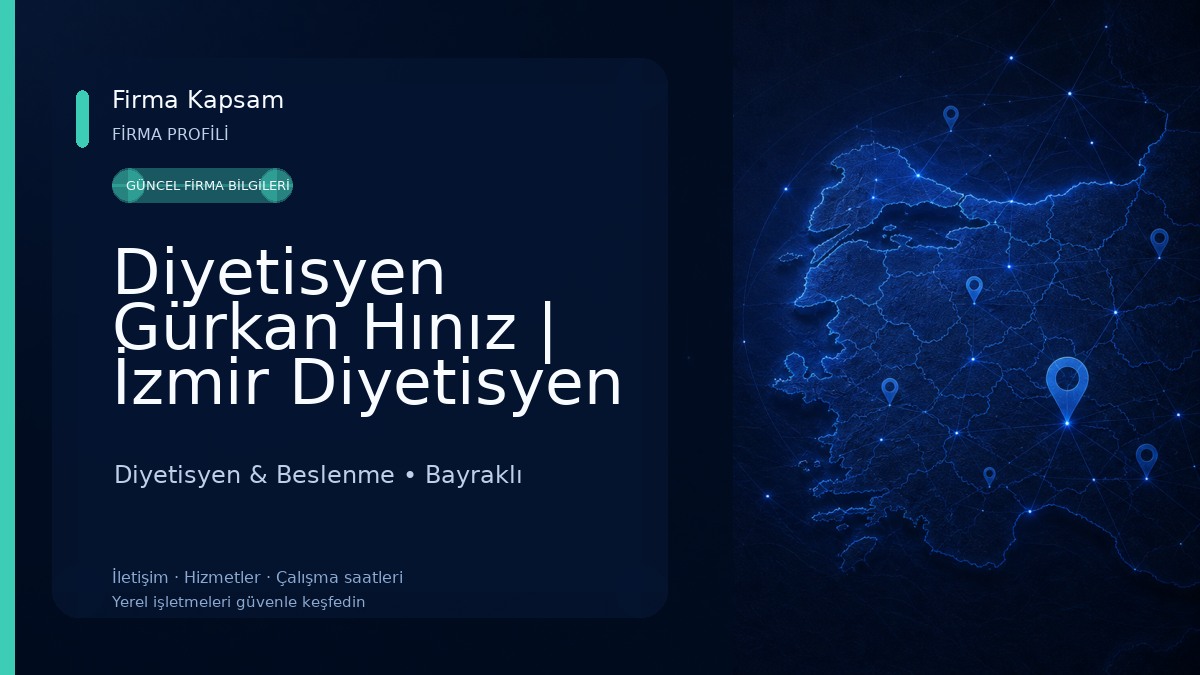 Diyetisyen Gürkan Hınız | İzmir Diyetisyen