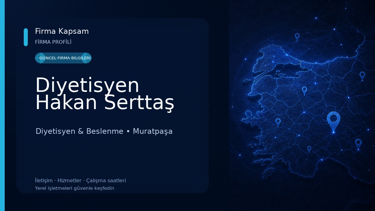 Diyetisyen Hakan Serttaş Diyetisyen & Beslenme