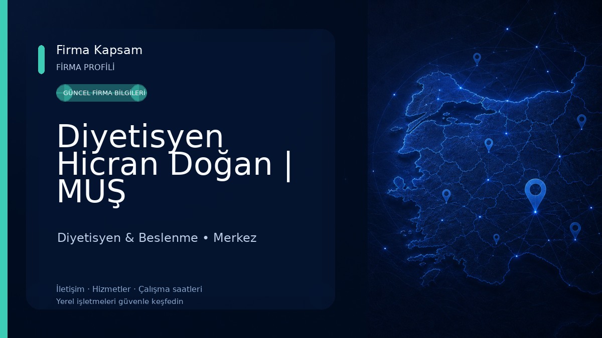 Diyetisyen Hicran Doğan | MUŞ