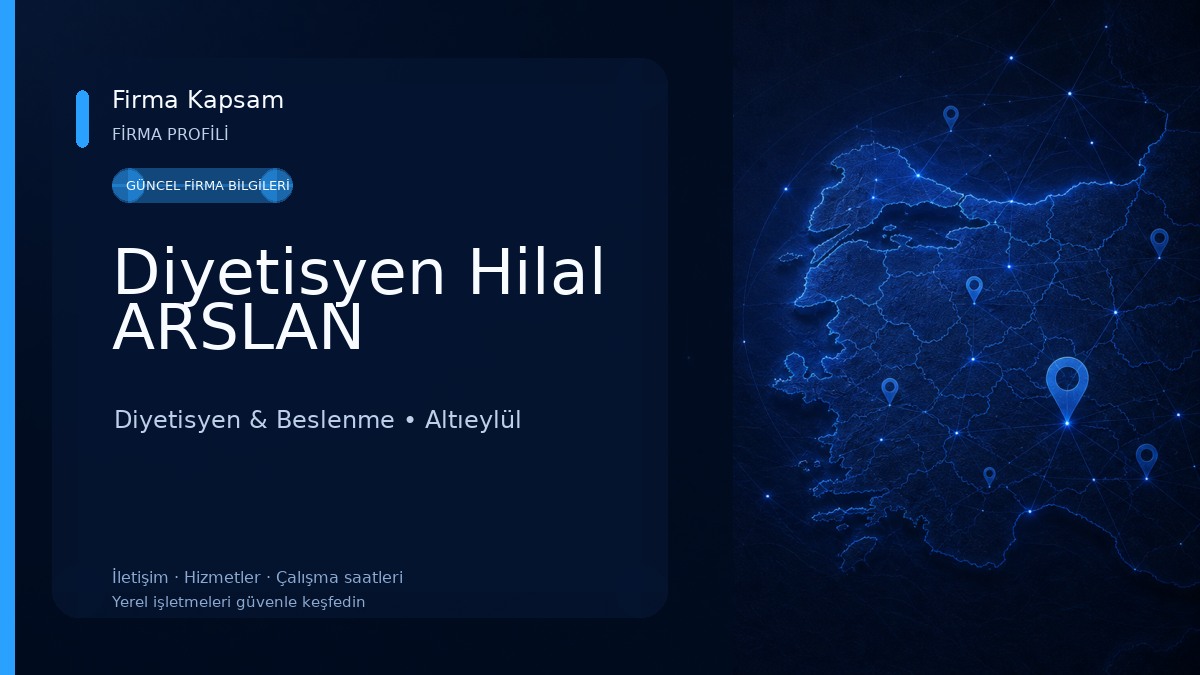 Diyetisyen Hilal ARSLAN Diyetisyen & Beslenme
