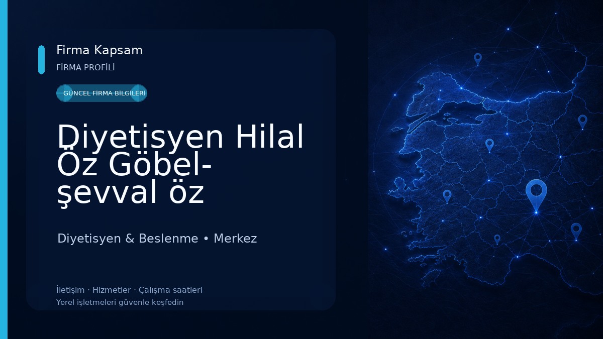 Diyetisyen Hilal Öz Göbel- şevval öz