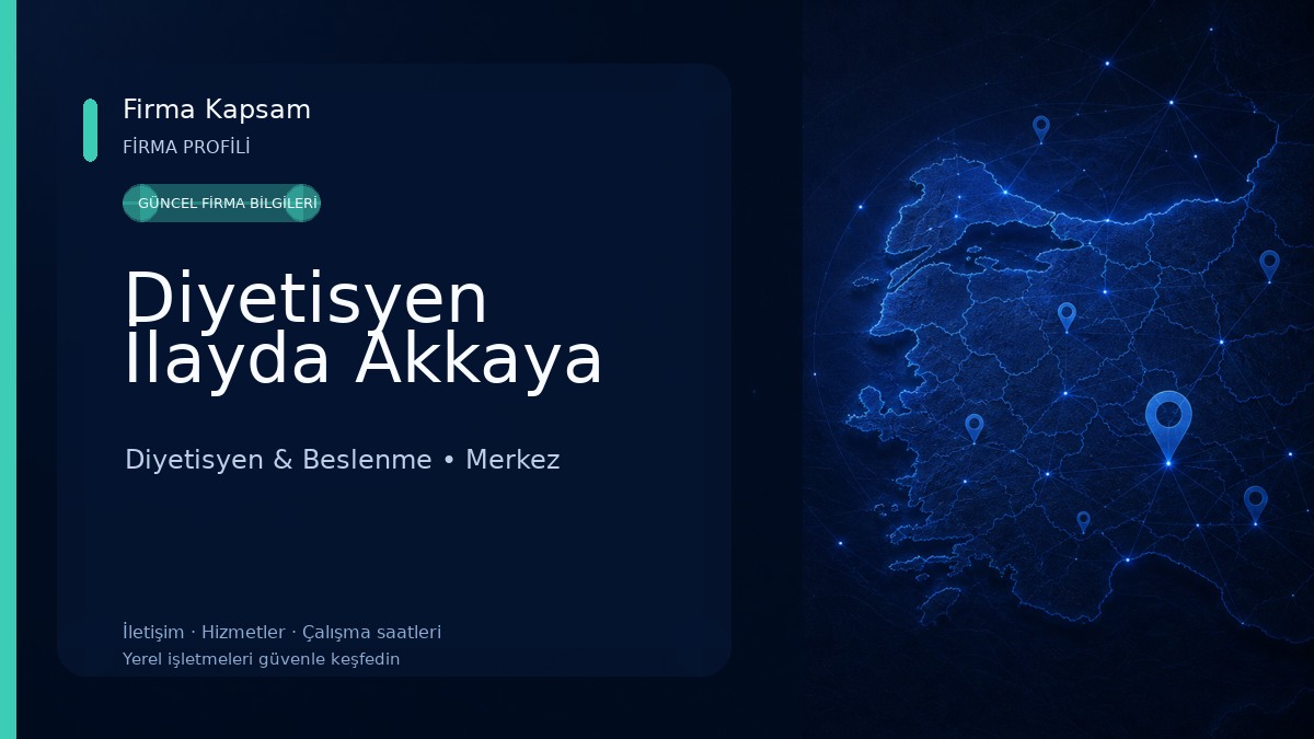 Diyetisyen İlayda Akkaya