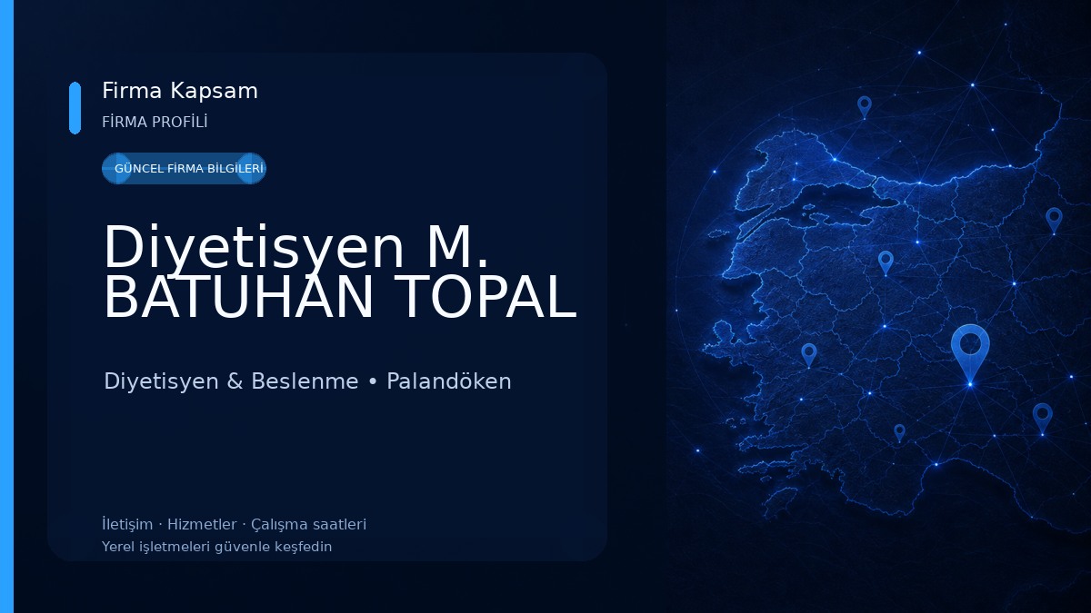 Diyetisyen M. BATUHAN TOPAL
