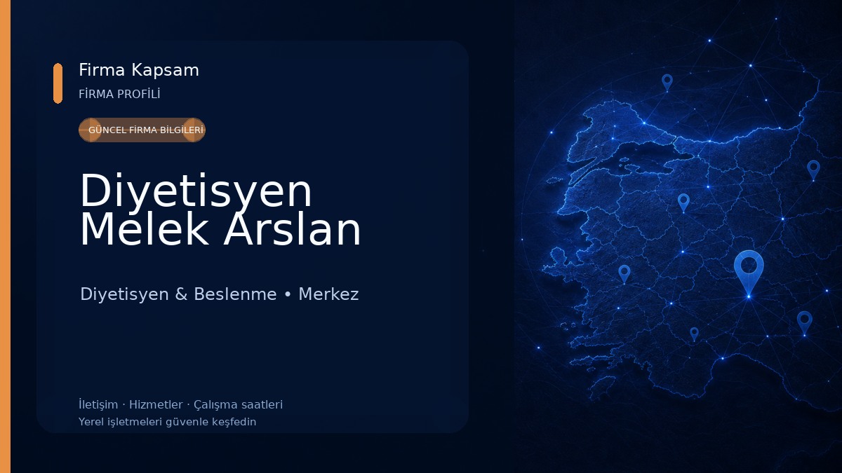 Diyetisyen Melek Arslan