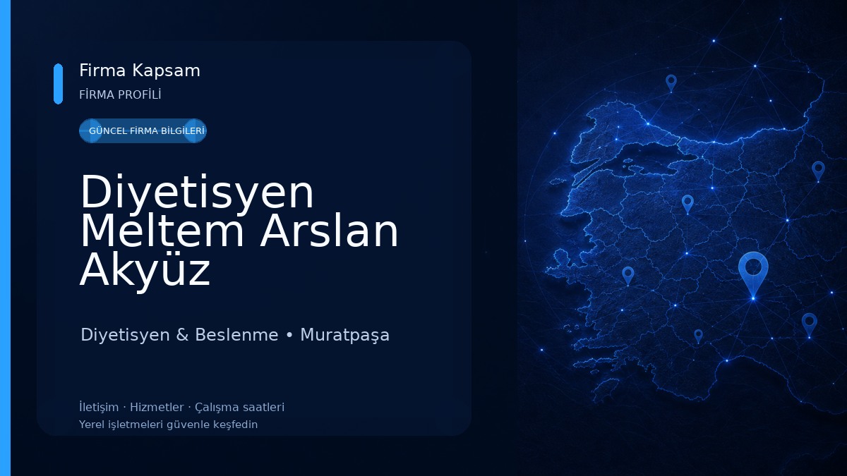 Diyetisyen Meltem Arslan Akyüz