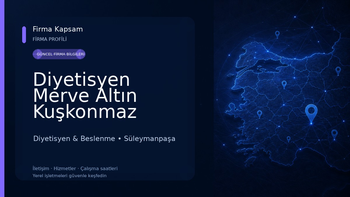 Diyetisyen Merve Altın Kuşkonmaz