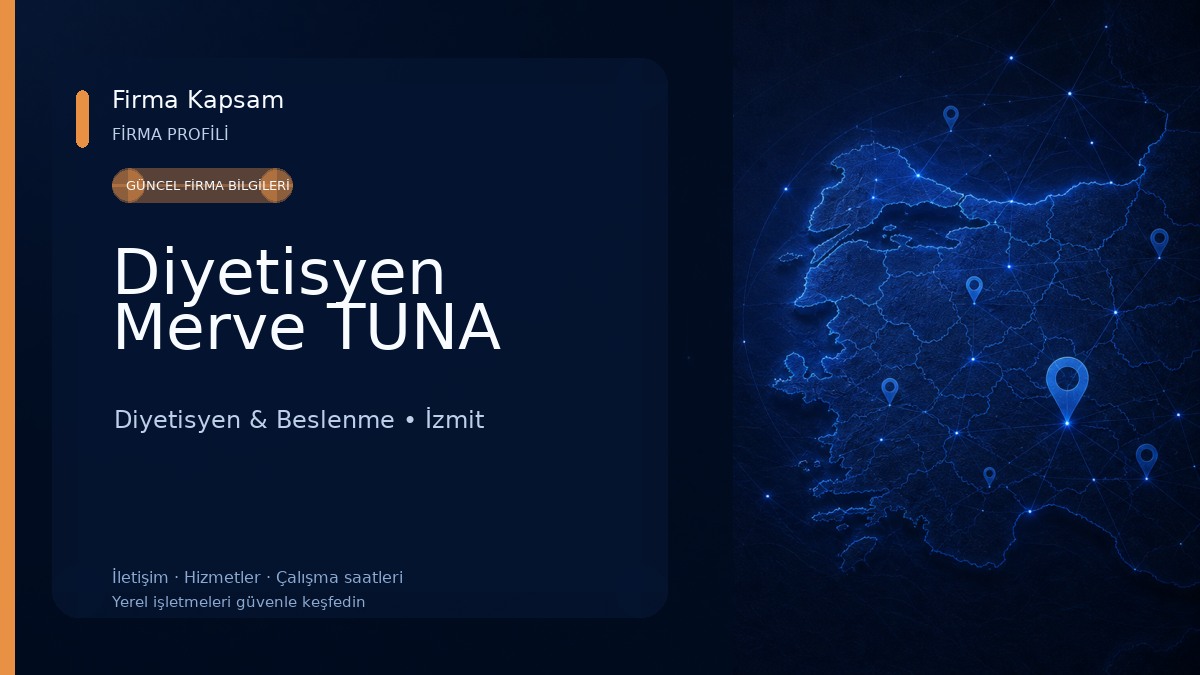 Diyetisyen Merve TUNA Diyetisyen & Beslenme