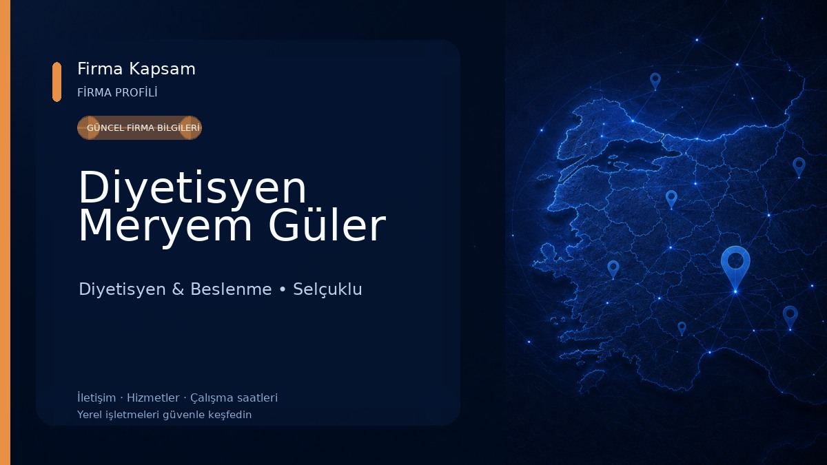 Diyetisyen Meryem Güler Diyetisyen & Beslenme