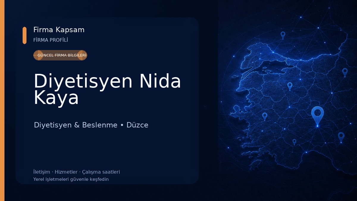 Diyetisyen Nida Kaya Diyetisyen & Beslenme