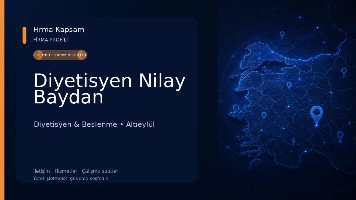 Diyetisyen Nilay Baydan Diyetisyen & Beslenme