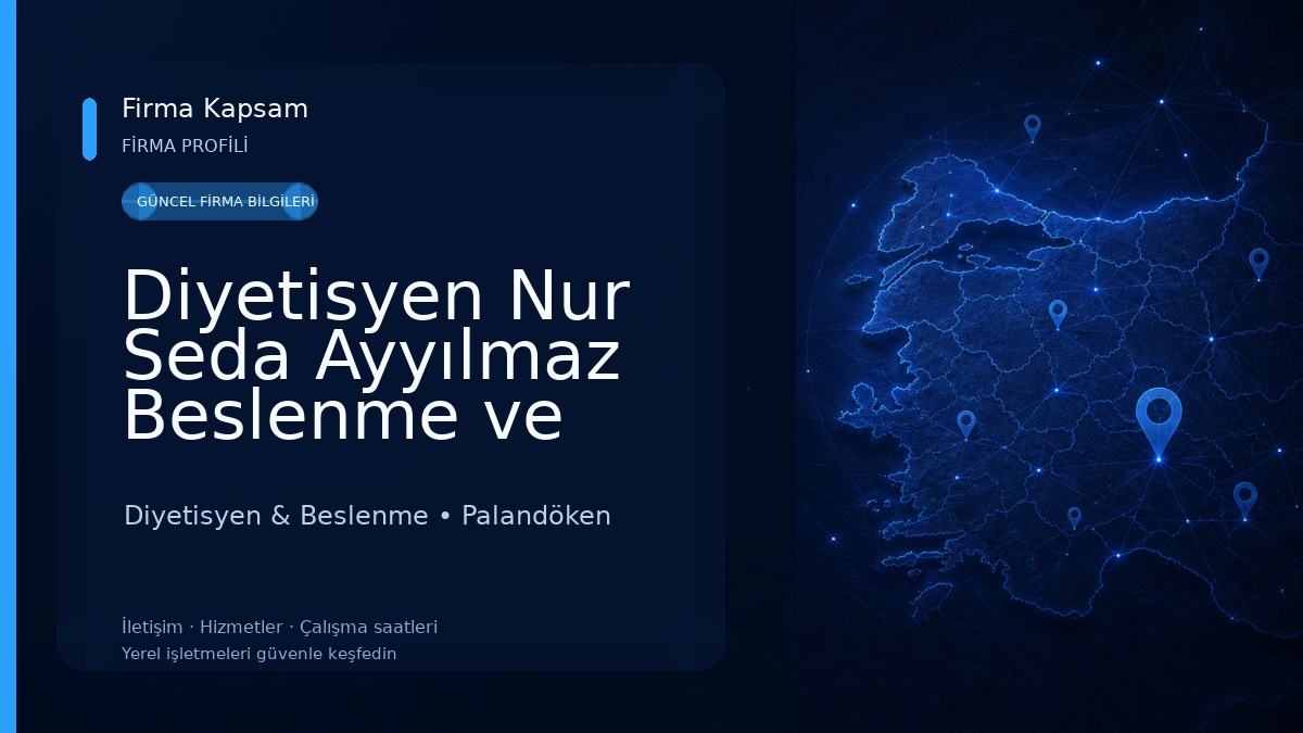 Diyetisyen Nur Seda Ayyılmaz Beslenme ve Diyet Danışmanlığı Diyetisyen & Beslenme