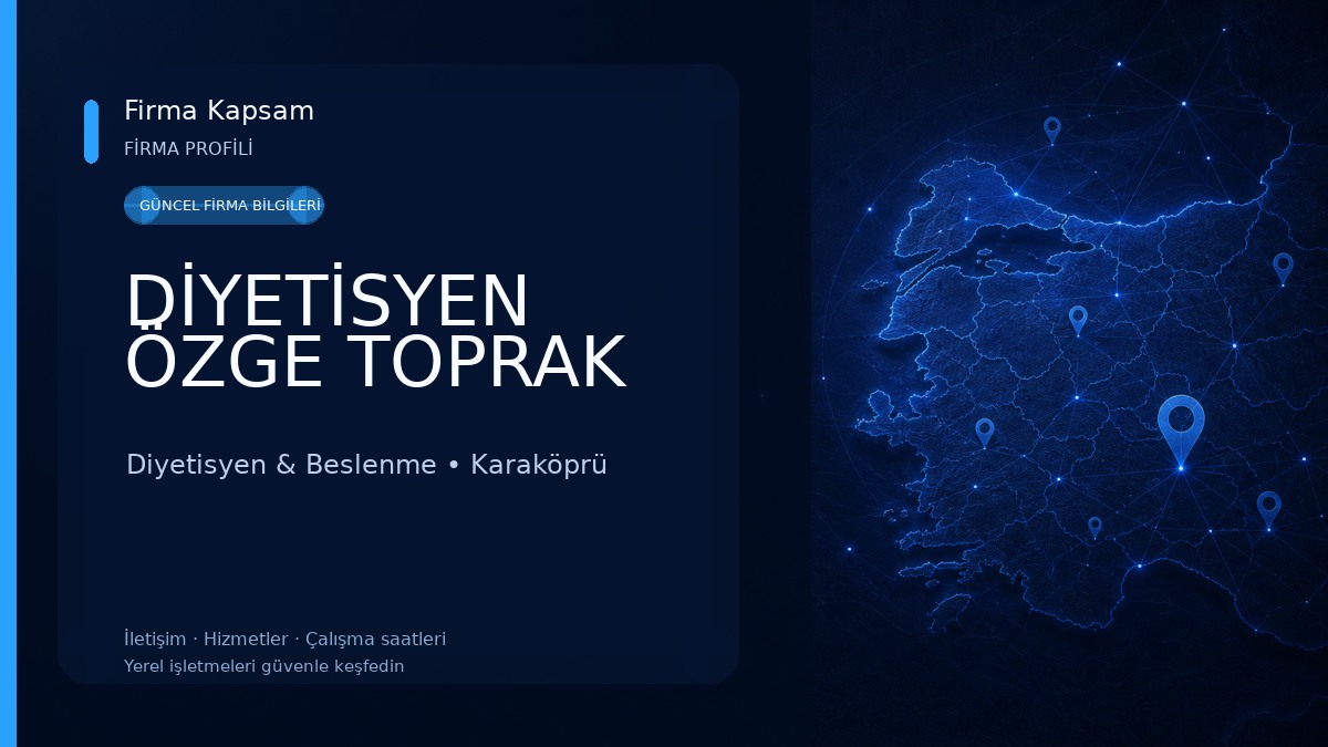 DİYETİSYEN ÖZGE TOPRAK