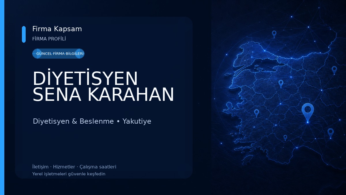 DİYETİSYEN SENA KARAHAN ️ Diyetisyen & Beslenme
